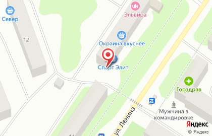 Салон оптики Очкарик на улице Ленина на карте