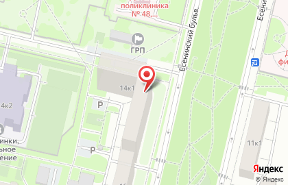 Академия развития интеллекта Amakids на Есенинском бульваре на карте