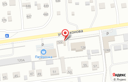 Золотая рыбка на улице Никонова на карте