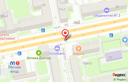 Бистро в Санкт-Петербурге на карте