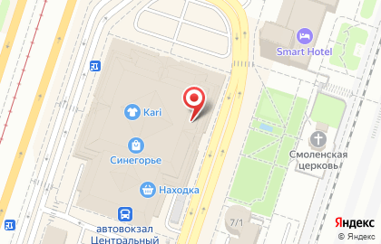 Вокзал Челябинский на карте