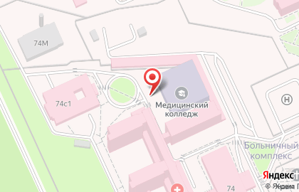 Волгоградский медицинский колледж в Дзержинском районе на карте