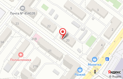 Салон-парикмахерская Анастасия на Калининградской улице на карте