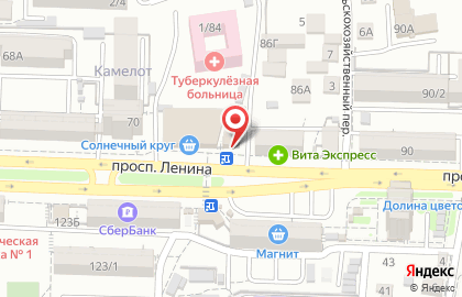Кафе Mangal Хаус на проспекте Ленина на карте