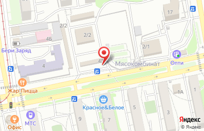 Ломбард Пионер в Барнауле на карте