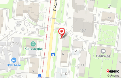 Ваше право на Сходненской улице на карте