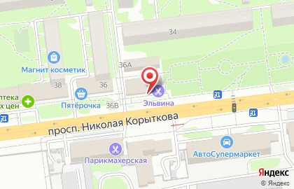 Магазин качественного мармелада ручной работы Мармеладная сказка на проспекте Николая Корыткова на карте