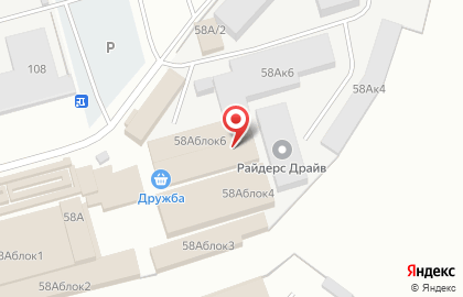 Подиум на улице Тухачевского на карте