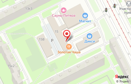 Диско-бар Б-74 на карте