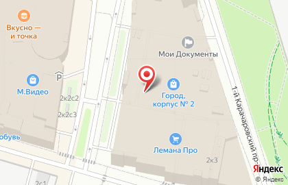 Фирменный магазин дверей Дверной Континент на Нижегородской на карте