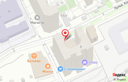 Магазин цветов и подарков на бульваре Космонавтов на карте