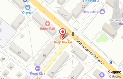 Магазин цветов в Тамбове на карте
