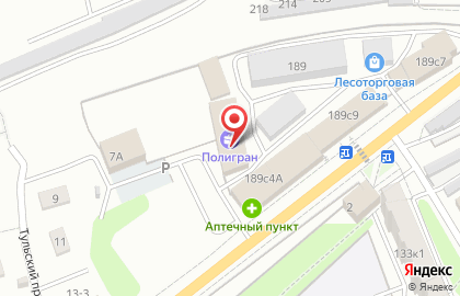 IT-компания АКС на Тульской улице на карте