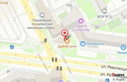 Магазин овощей и фруктов на улице Николая Островского на карте