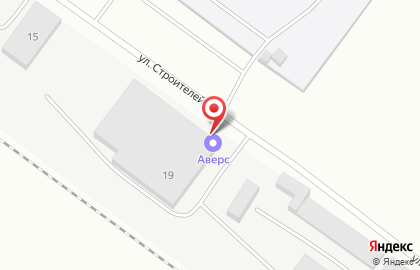 Торговая компания Аверс в Железнодорожном районе на карте