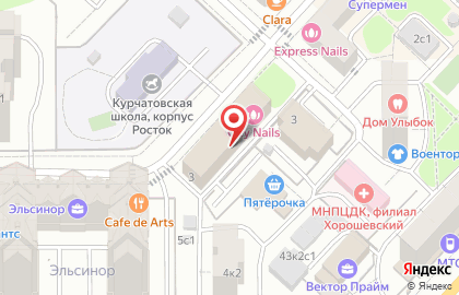 Салон бровей и ресниц Asti Brows на карте