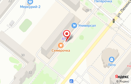 Магазин тканей и текстиля и текстиля на улице Ленинского Комсомола на карте
