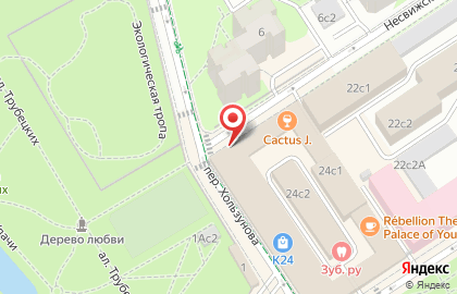 Терминал СберБанк на Комсомольском проспекте, 24 стр 1 на карте