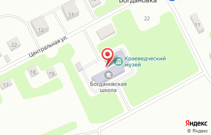 Богдановская основная общеобразовательная школа на карте