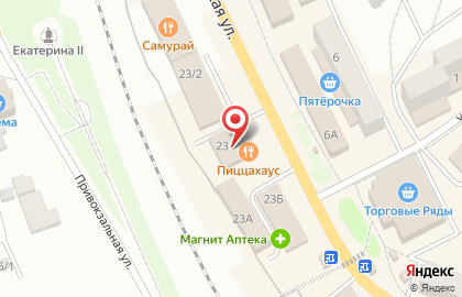 Магазин косметики и бытовой химии Магнит Косметик на Советской улице на карте