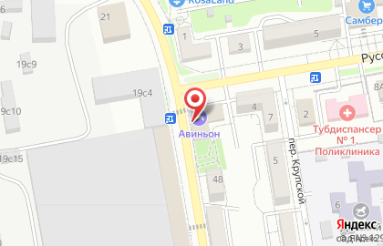 Гостиничный комплекс Авиньон на карте