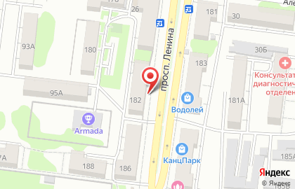 Парикмахерская в Барнауле на карте