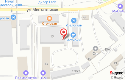 Компания Железная Сила на карте
