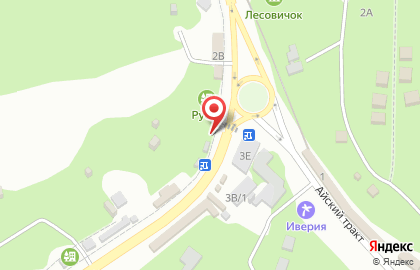 Киоск по продаже сувениров в Барнауле на карте