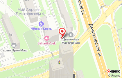 Магазин Красное & Белое в Москве на карте