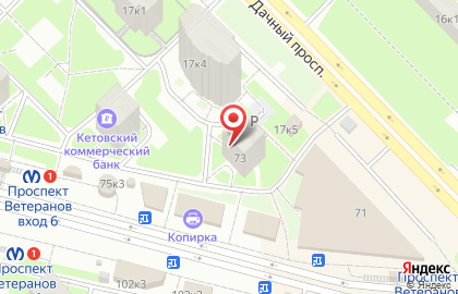 Центр хорошего слуха Радуга звуков в Санкт-Петербурге на карте