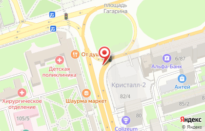 Донской ломбард в Ростове-на-Дону на карте