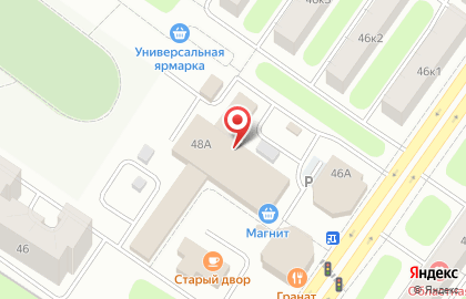 Супермаркет Славянка в Московском районе на карте