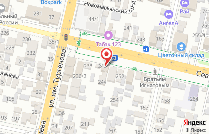 Кафетерий ЗипЗип на Северной улице на карте