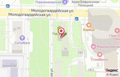 Ремонт балкона станция Молодежная на карте
