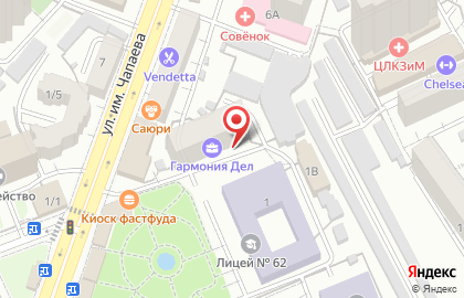 Торгово-монтажная фирма Тёплый пол в Октябрьском районе на карте