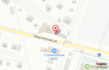 Супермаркет Магнит в Тюмени на карте