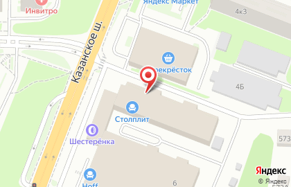 Оптово-розничный центр электротехники Электрон в Нижегородском районе на карте