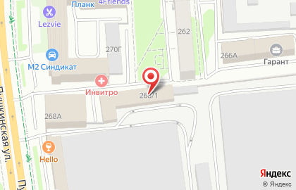 Автомойка Навигатор на Пушкинской улице на карте