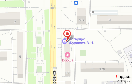 Нотариус Баталова М.В. на карте