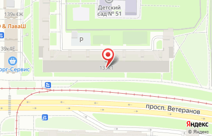 Автошкола Автомоторс в Красносельском районе на карте