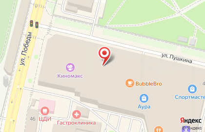 Международная сеть ресторанов быстрого питания Ташир пицца на улице Победы на карте
