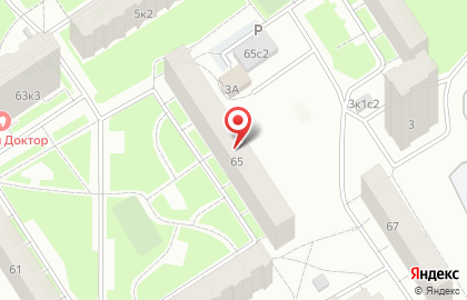 Красный Маяк в Москве на карте
