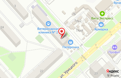Торговая фирма в Дзержинском районе на карте