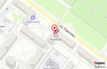 Участковый пункт полиции ОМВД России по Красноперекопскому городскому району УМВД по Ярославской области в Красноперекопском районе на карте