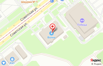 Ледовый дворец Победа на карте