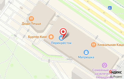Супермаркет Перекресток на Широтной улице на карте