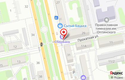 СберБанк в Липецке на карте