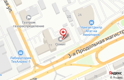 Страховой центр Горстрах в Дзержинском районе на карте