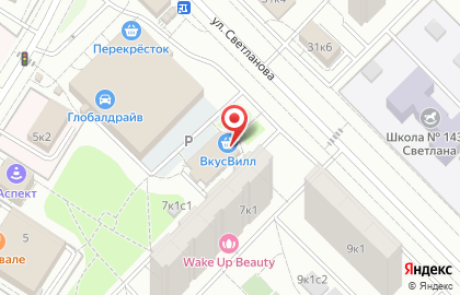 Булочка Бриош на улице Раменки на карте