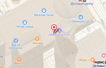 Офис продаж Билайн в Москве на карте
